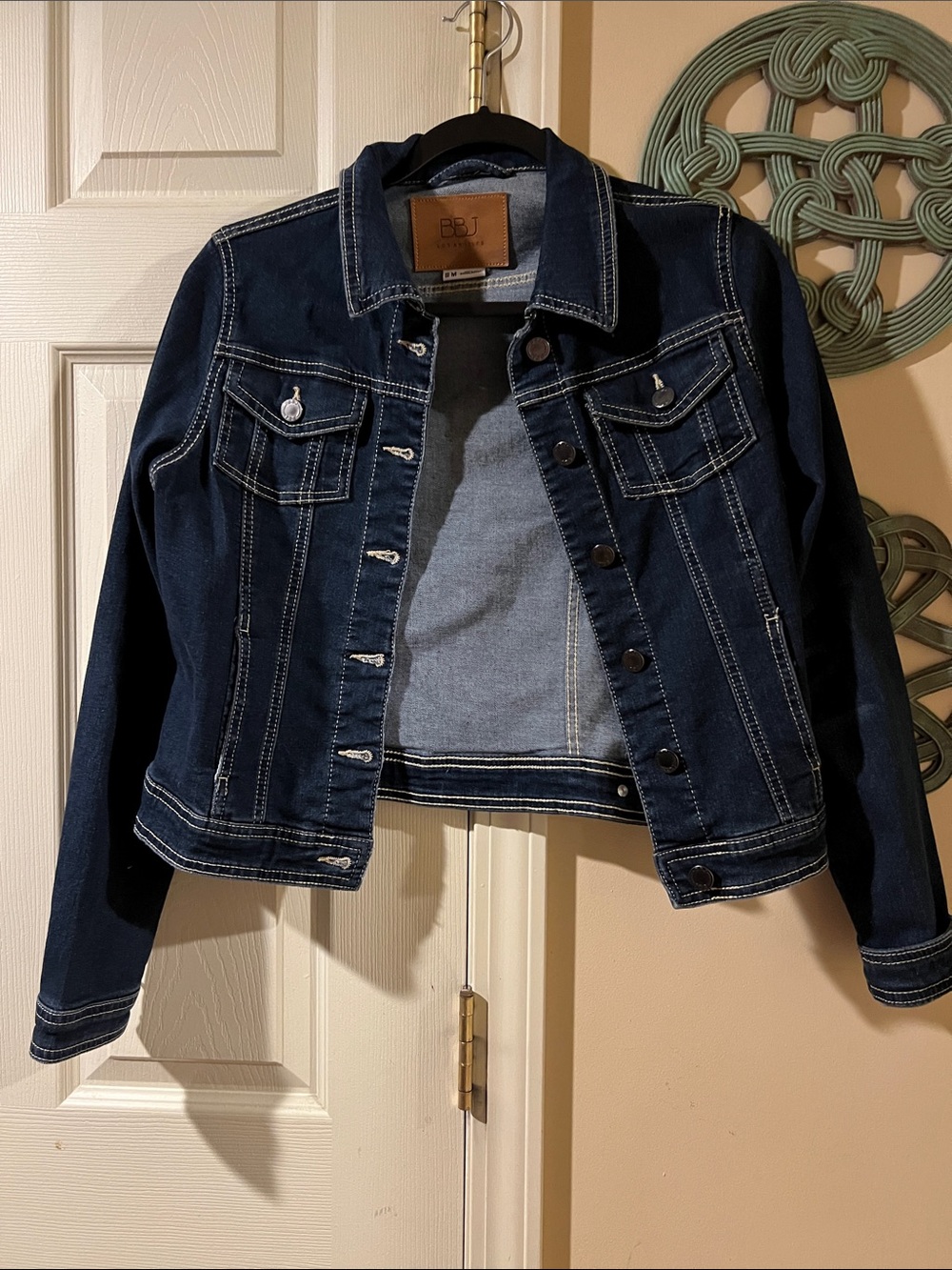 Trucker Denim Jacket Dark Denim